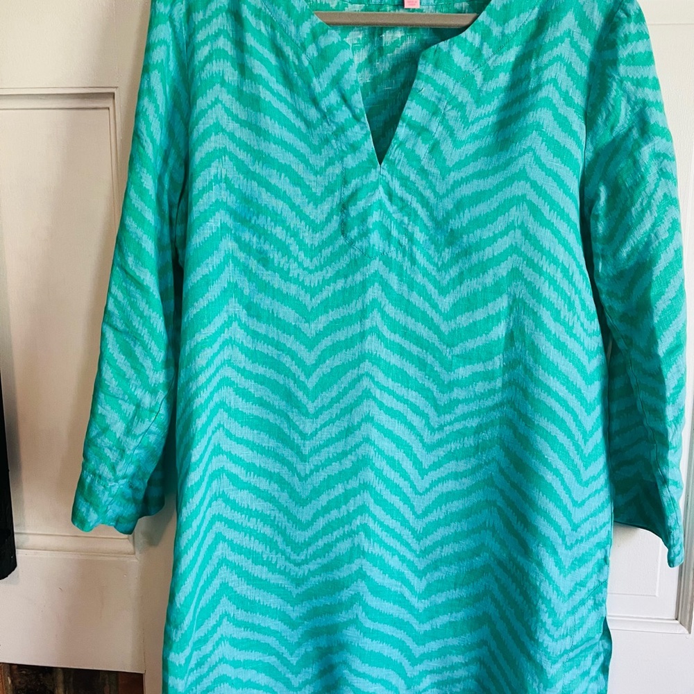 💕Flash Sale💕Excellent Condition Lilly Pulitzer Linen Tunic Large